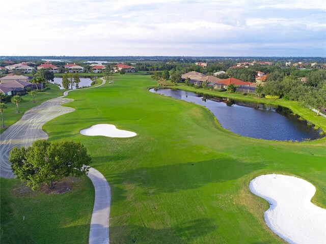 10509 Winding Stream Way, Bradenton, FL 34212 - view of property location featuring a large body of water, nearby suburban area, and a local golf course