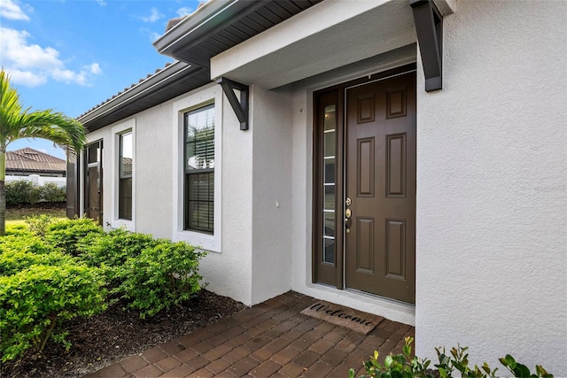 view of property entrance