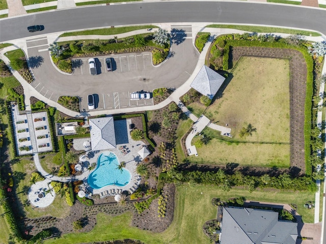drone / aerial view