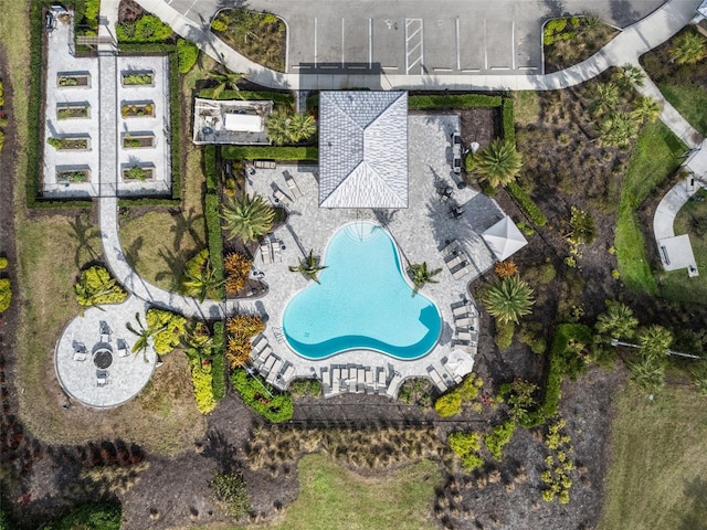 aerial view