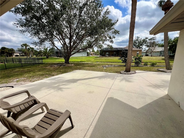 503 Philodendron, Punta Gorda, FL 33955 - view of patio featuring a residential view and fence