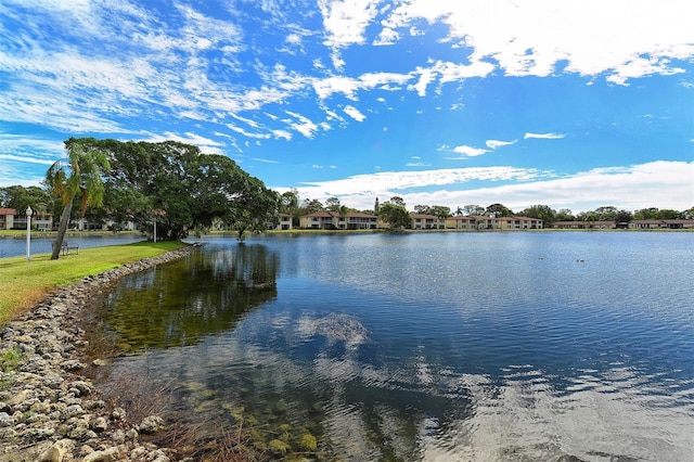 property view of water