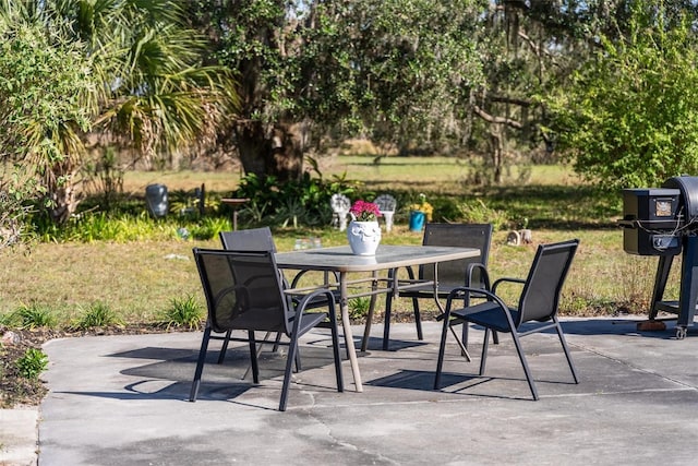 view of patio / terrace with outdoor dining space