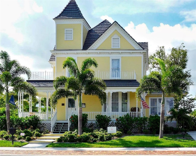 view of victorian-style house