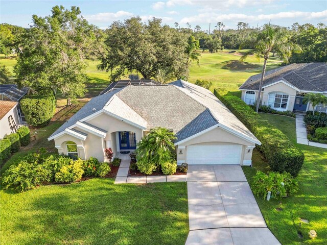 10306 Palmbrooke Ter, Bradenton, FL 34202 - view from above of property featuring a local golf course and a tree filled landscape