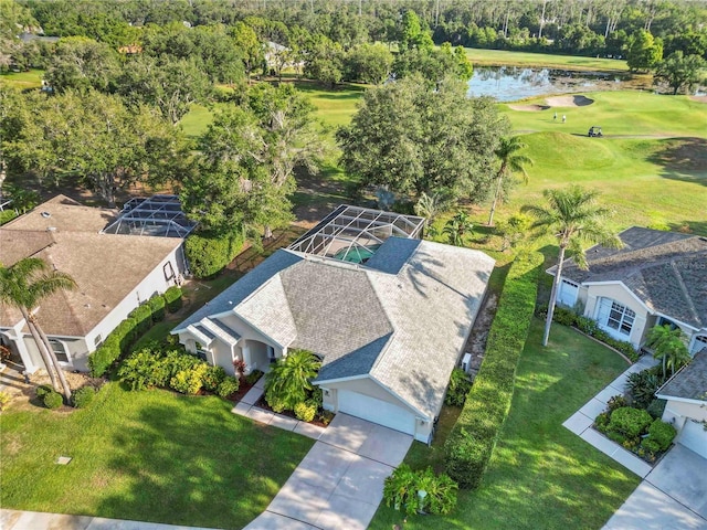 10306 Palmbrooke Ter, Bradenton, FL 34202 - aerial view of a golf course and a large body of water