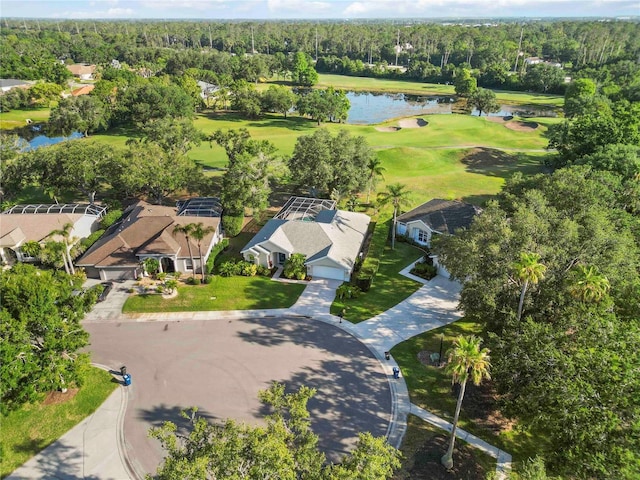 10306 Palmbrooke Ter, Bradenton, FL 34202 - aerial view of residential area with a nearby body of water and a local golf course