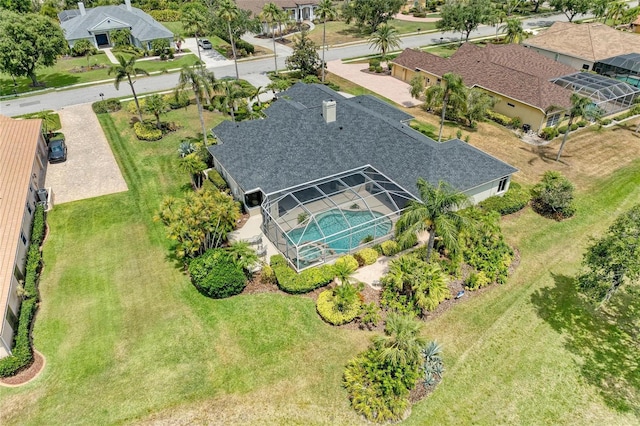 10002 Cherry Hills Avenue Cir, Bradenton, FL 34202 - aerial perspective of suburban area with a pool