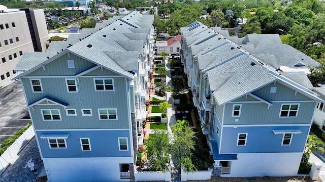 512 Laurel Park Dr, Sarasota, FL 34236 - bird's eye view featuring a residential view