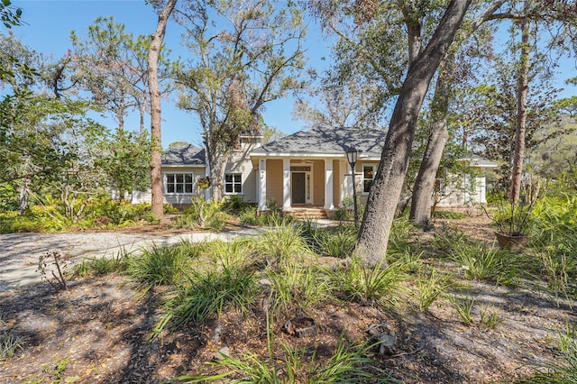 view of front of house