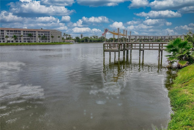 3658 Lake Bayshore Dr Unit 320, Bradenton, FL 34205 - dock area featuring a water view