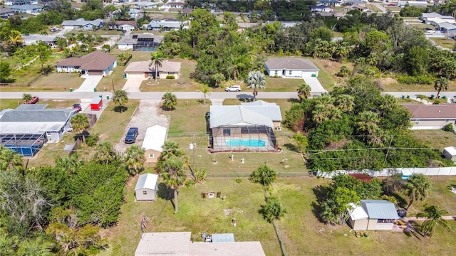 birds eye view of property featuring a residential view