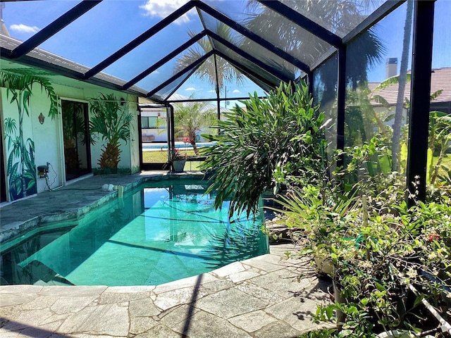 1428 Pine Island Ct, Punta Gorda, FL 33950 - outdoor pool with glass enclosure