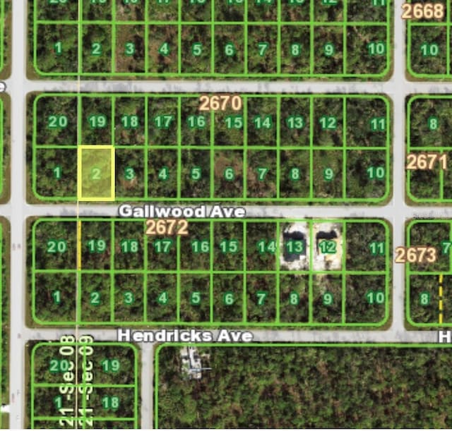 14012 Gailwood Ave, Port Charlotte FL, 33953 land for sale