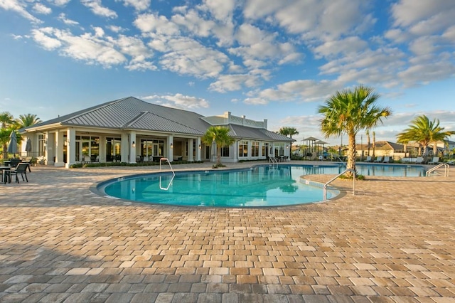 community pool featuring a patio