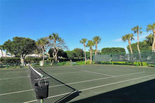 3540 Mistletoe Ln, Longboat Key, FL 34228 - view of tennis court
