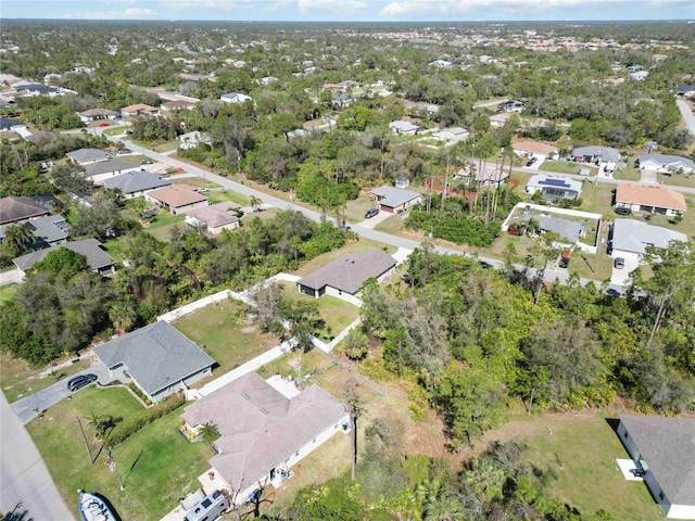 birds eye view of property featuring a residential view