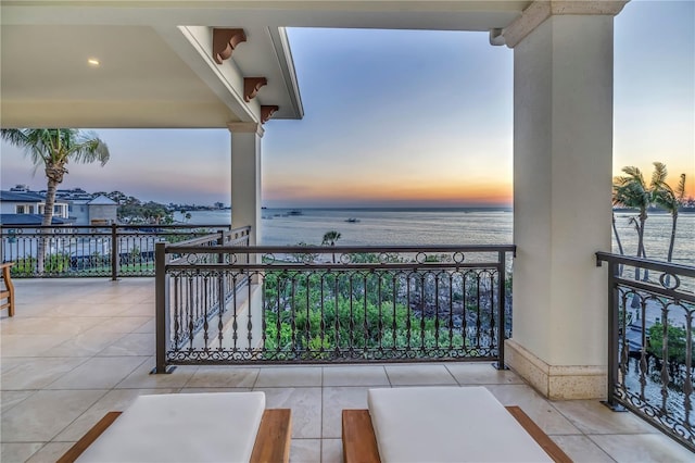 3935 N Shell Rd, Sarasota, FL 34242 - balcony with a water view