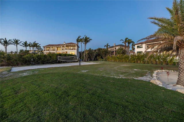 3935 N Shell Rd, Sarasota, FL 34242 - view of green lawn featuring volleyball court