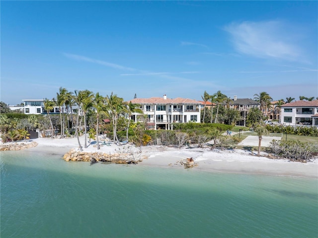 3935 N Shell Rd, Sarasota, FL 34242 - water view with local beach