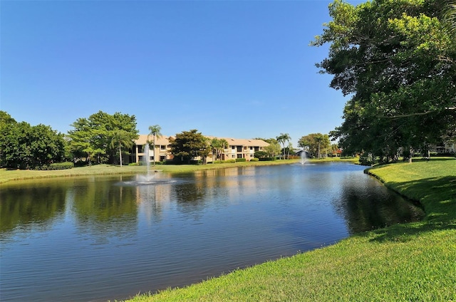 property view of water