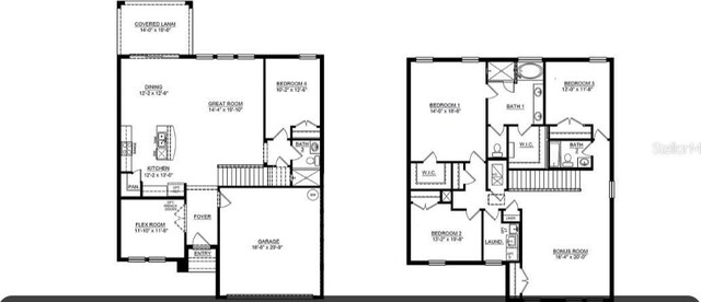 12534 Nantahala Run, Parrish, FL 34219 - floor plan