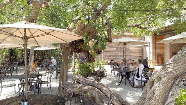 view of patio / terrace with outdoor dining space