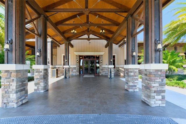 7108 Callander Cv, Lakewood Ranch, FL 34202 - view of patio / terrace with french doors