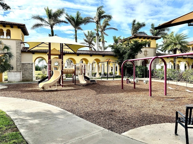 view of community play area