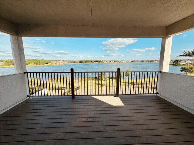 16832 Bolsena Dr, Bella Collina, FL 34756 - deck with a water view