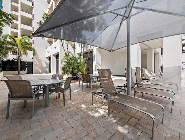 view of patio / terrace with outdoor dining space