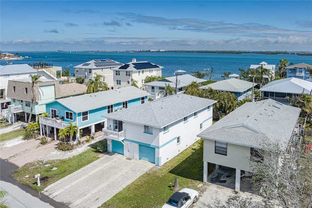 bird's eye view featuring a residential view