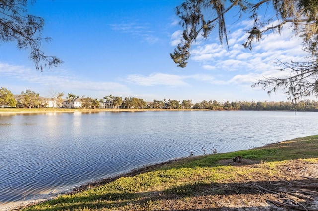 property view of water