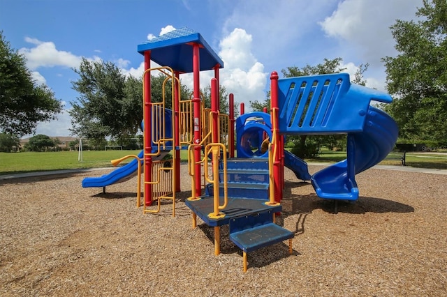 view of communal playground