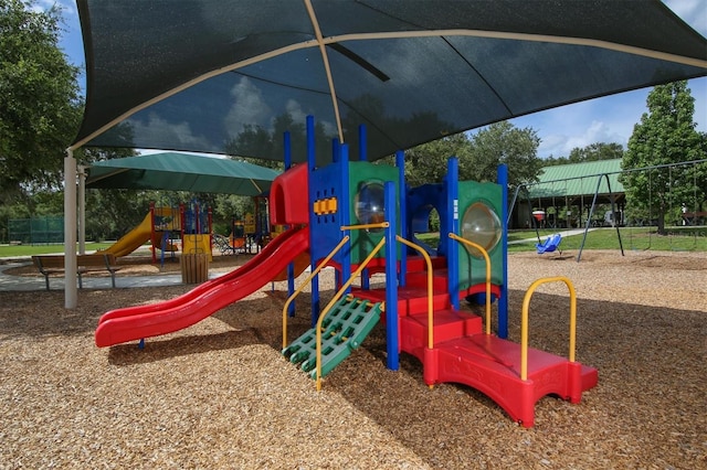 view of communal playground