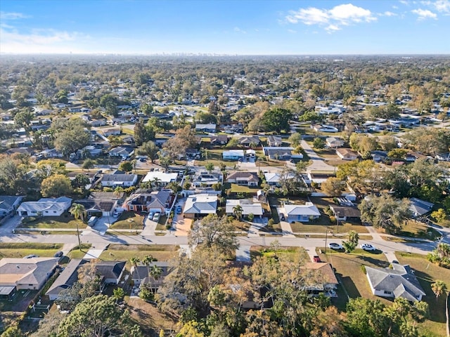 birds eye view of property featuring a residential view