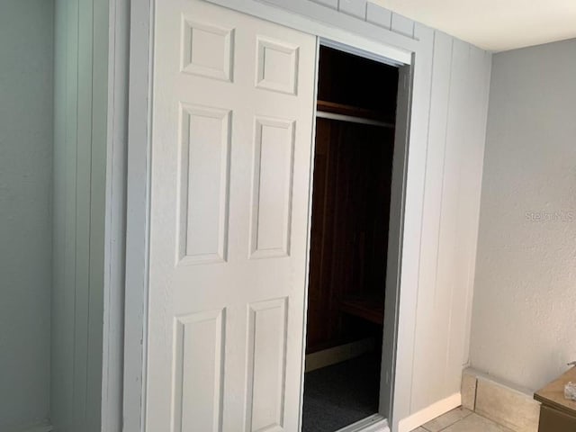 view of closet