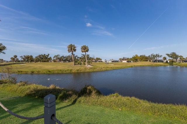 property view of water