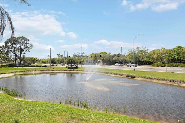 property view of water