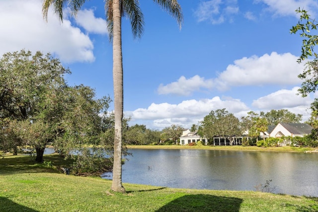 property view of water