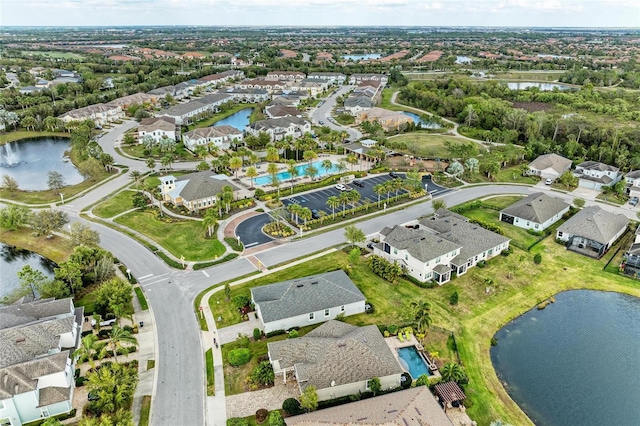 11607 Meadowgate Pl, Bradenton, FL 34211 - aerial view featuring a residential view and a water view