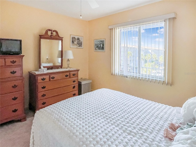 bedroom featuring carpet floors