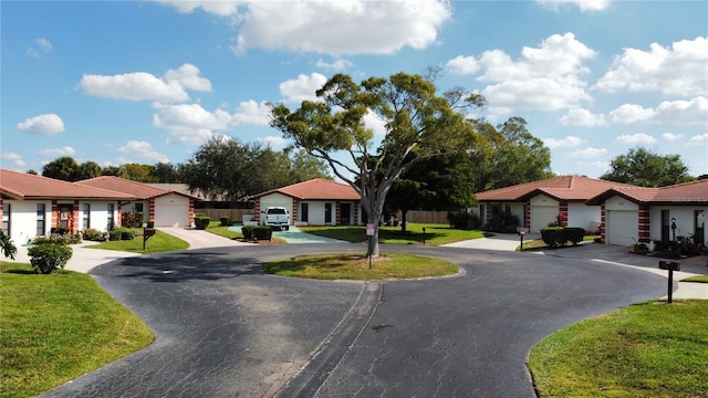 view of street with a residential view