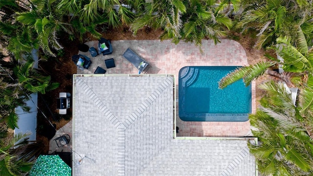 drone / aerial view