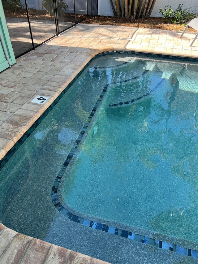 view of pool