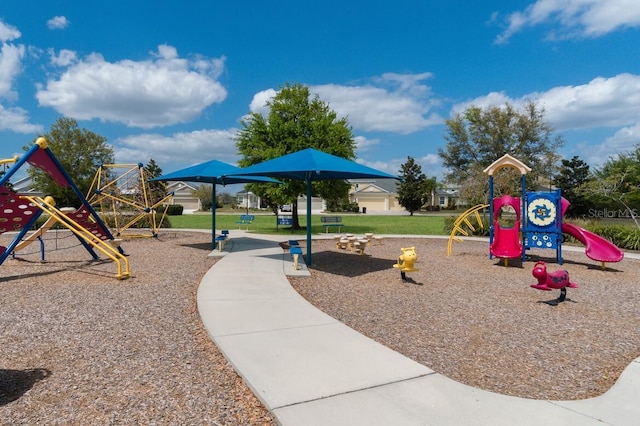 view of community play area