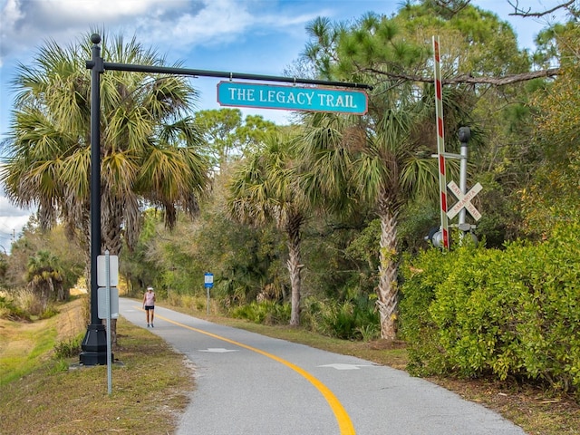 view of road