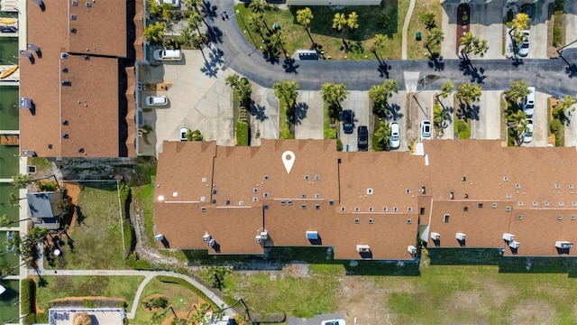 bird's eye view featuring a residential view