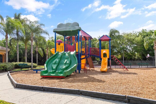 view of community playground