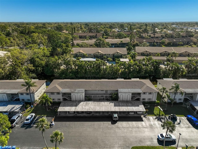 bird's eye view featuring a residential view